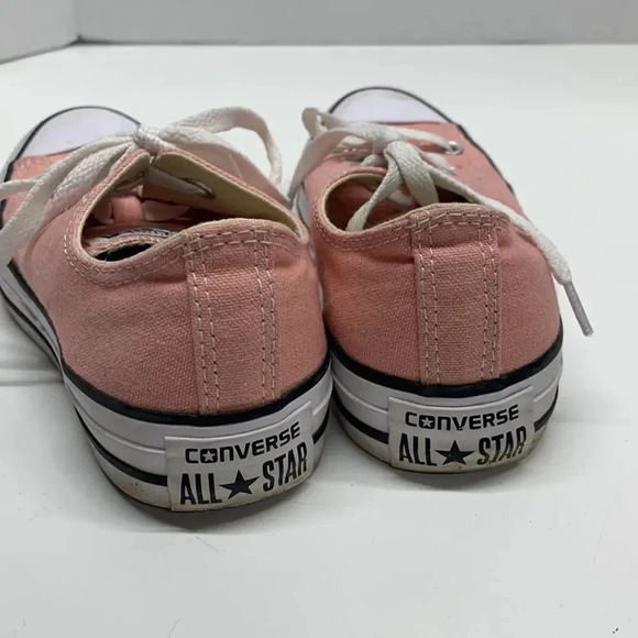 Converse Sneakers Athletic Shoes Low Top Lace Up Canvas Light Pink Womens Size 6 - Picture 4 of 8
